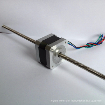 Nema 17 non-captive linear guide rail stepper motor